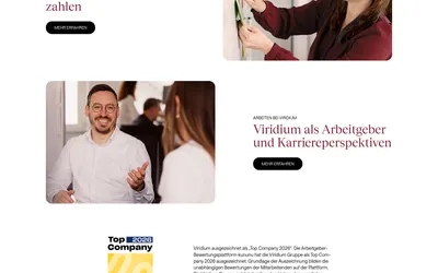TYPO3 Relaunch für die Viridium Gruppe