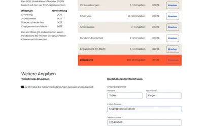 BVDW Zertifikatsdatenbank