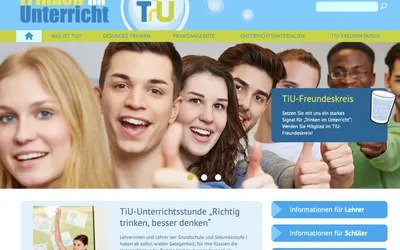 Trinken im Unterricht