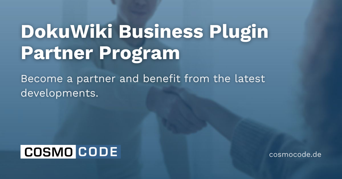 DokuWiki Business Plugin Partner Program